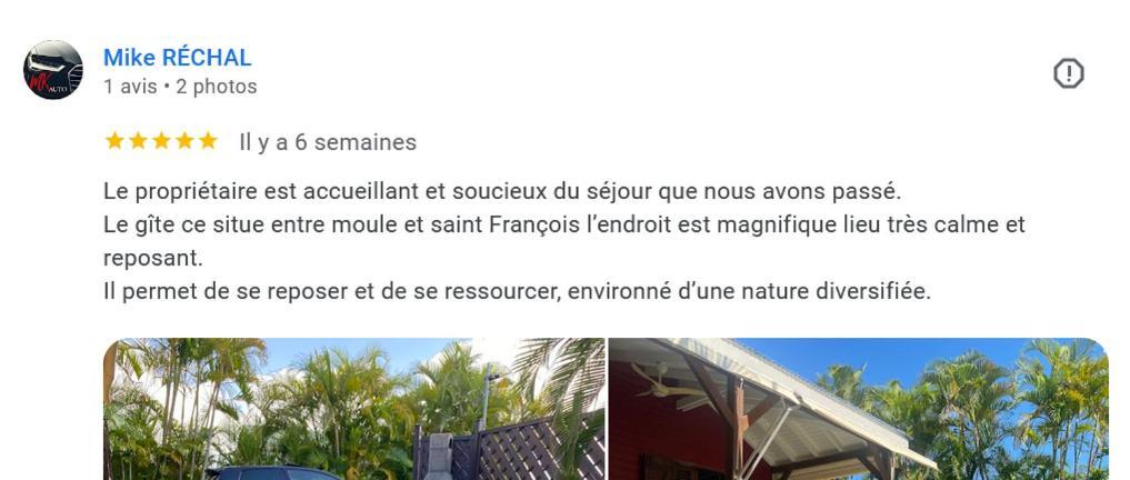Lodge "Le Temps D'Un Reve" Saint-Francois  Eksteriør bilde