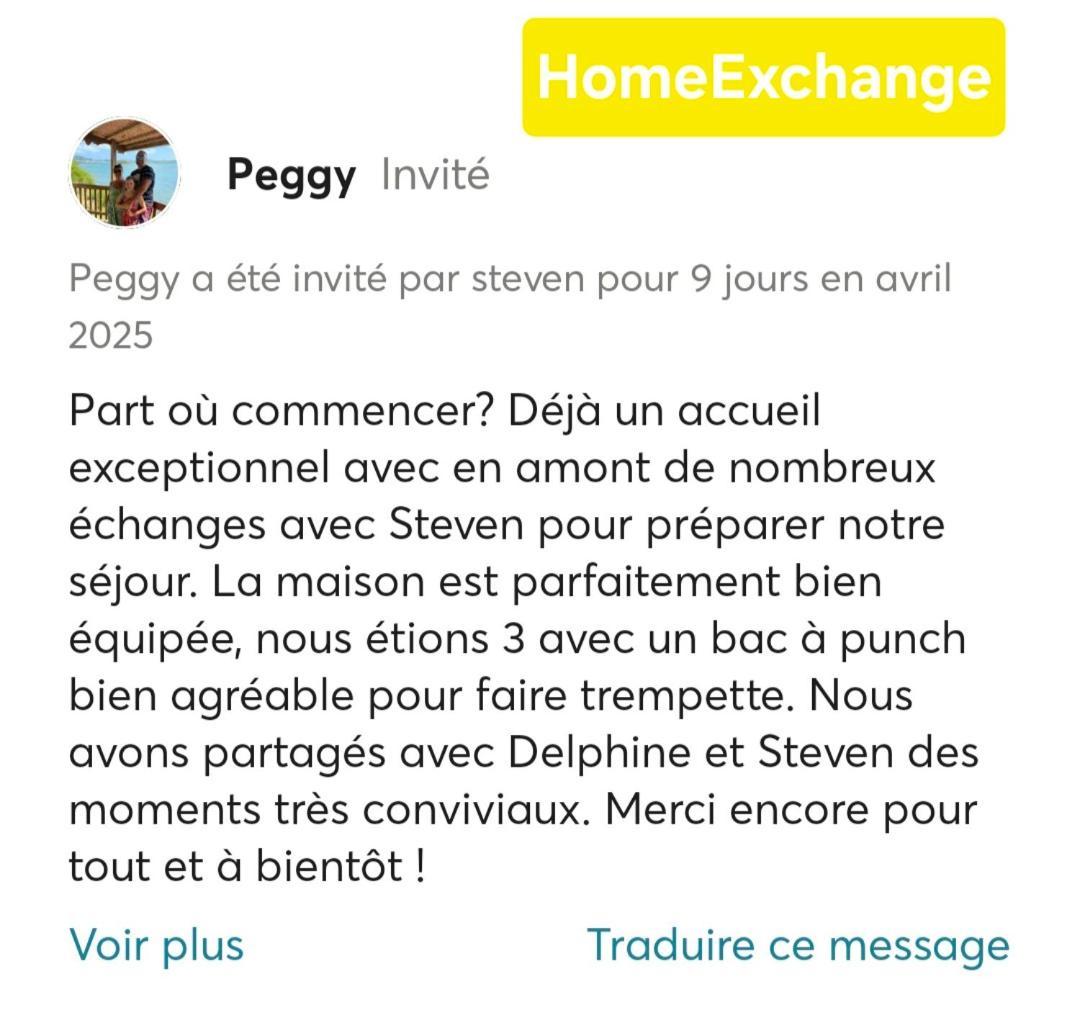 Lodge "Le Temps D'Un Reve" Saint-Francois  Eksteriør bilde