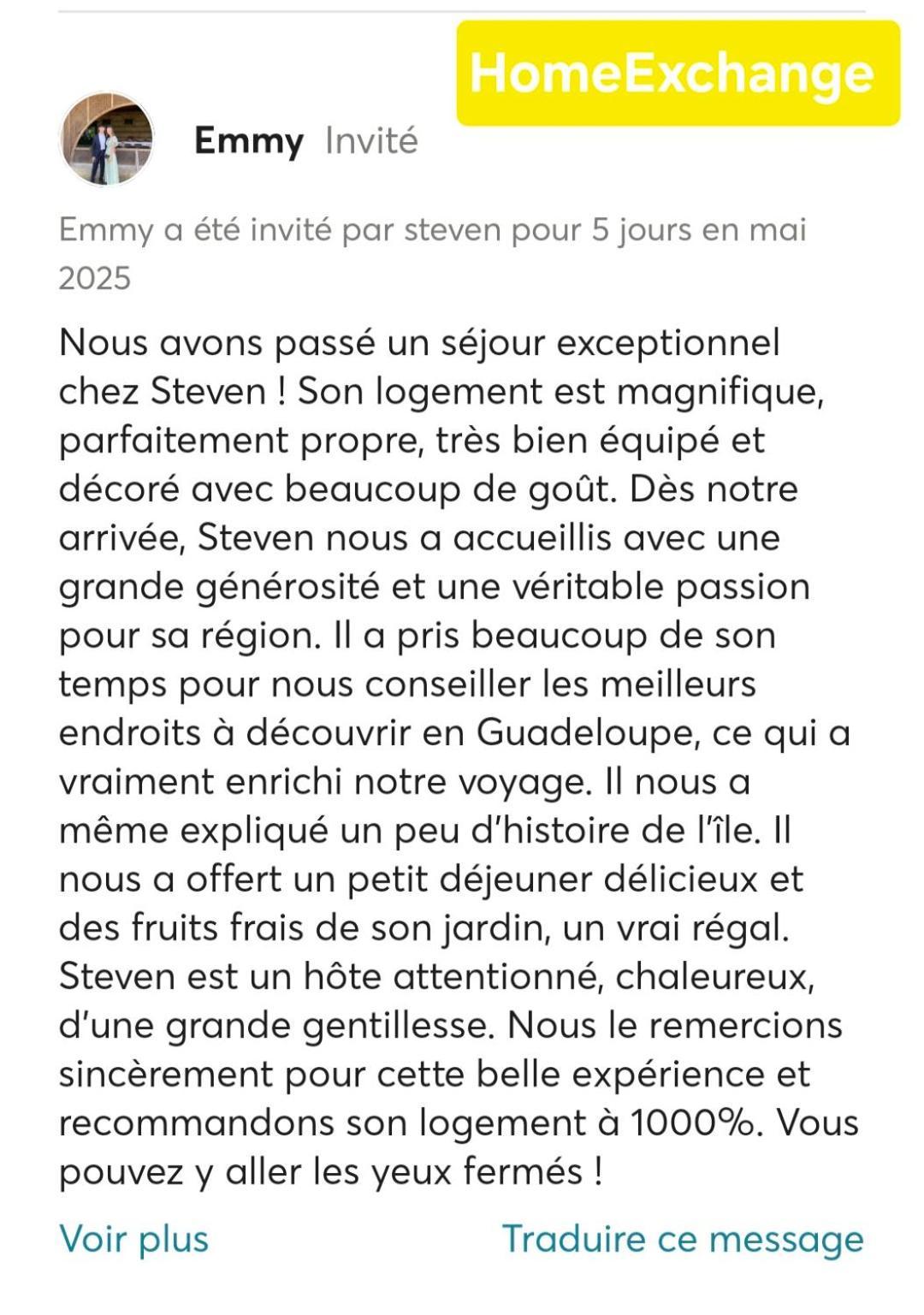 Lodge "Le Temps D'Un Reve" Saint-Francois  Eksteriør bilde